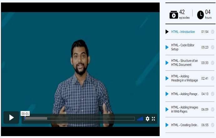 HTML5 Basics to Advanced Free Programming Course