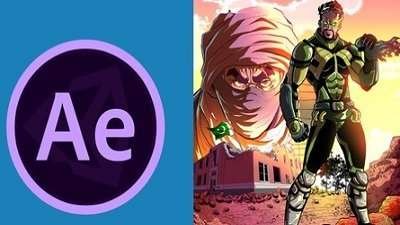 Adobe After Effects Learn Comic Book Animation Course Free